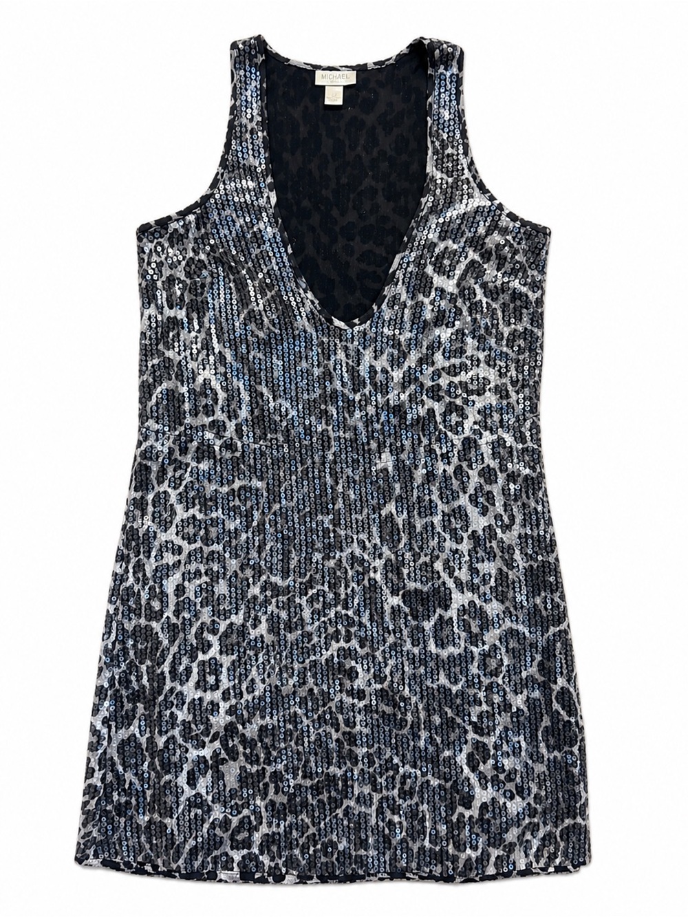 Rodarte for Target Sequin Leopard Mini Dress XS Metallic Party Cocktail